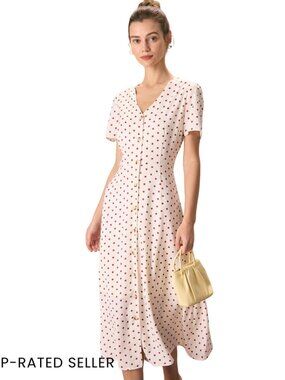 Boho Floral Maxi Dress V-Neck Short Sleeve Elegant Formal Wedding Guest